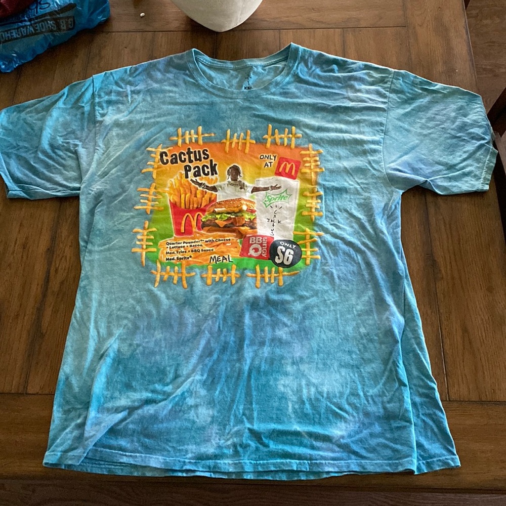 Travis Scott Cactus Jack x McDonalds ‘Cactus Pack’ tee